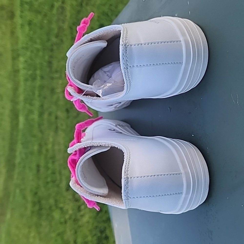Vintage Havana White Sneakers with Silver Star Pink Laces Women’s Size 8.5 NWOT - Picture 4 of 12